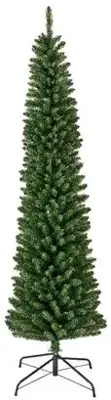 Everlands Pencil pine grote kunstkerstboom groen 240cm - afbeelding 1