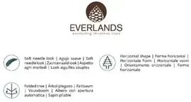 Everlands Pencil pine grote kunstkerstboom groen 240cm - afbeelding 7