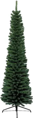 Everlands Pencil pine grote kunstkerstboom groen 300cm - afbeelding 1