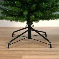 Everlands Pencil pine grote verlichte kunstkerstboom groen 210cm, 280 lampjes - afbeelding 5