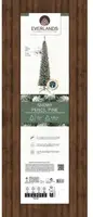 Everlands Pencil pine kunstkerstboom besneeuwd groen 150cm - afbeelding 7