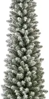 Everlands Pencil pine kunstkerstboom besneeuwd groen 210cm - afbeelding 4