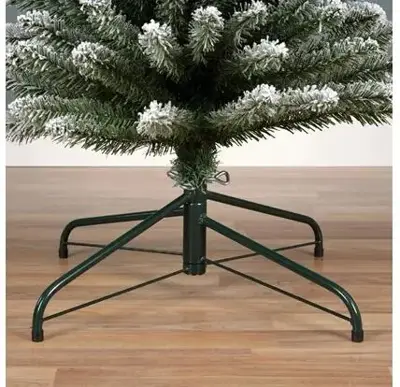 Everlands Pencil pine kunstkerstboom besneeuwd groen 210cm - afbeelding 6