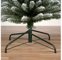 Everlands Pencil pine kunstkerstboom besneeuwd groen 210cm - afbeelding 6