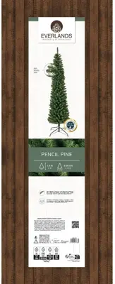 Everlands Pencil pine kunstkerstboom groen 180cm - afbeelding 2