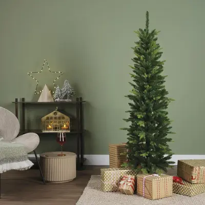 Everlands Slim fir - kunstkerstboom groen 1,5m x 53cm - afbeelding 5