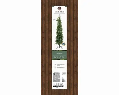 Everlands Slim fir - kunstkerstboom groen 1,5m x 53cm - afbeelding 7