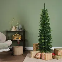 Everlands Slim fir - kunstkerstboom groen 1,5m x 53cm - afbeelding 5