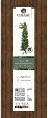 Everlands Slim fir - kunstkerstboom groen 1,8m x 55cm - afbeelding 7