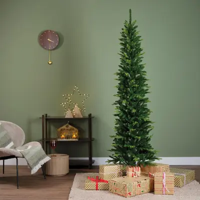 Everlands Slim fir - kunstkerstboom groen 1,8m x 55cm - afbeelding 5