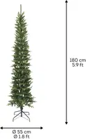 Everlands Slim fir - kunstkerstboom groen 1,8m x 55cm - afbeelding 4