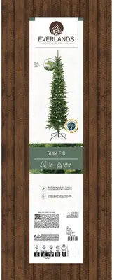 Everlands Slim fir - kunstkerstboom groen 2,1m x 68cm - afbeelding 7