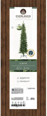 Everlands Slim fir - kunstkerstboom groen 2,4m x 73cm - afbeelding 6