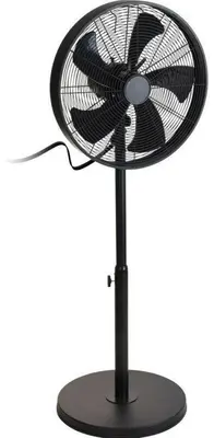 Excellent Electrics ventilator staand zwart 40cm - afbeelding 1