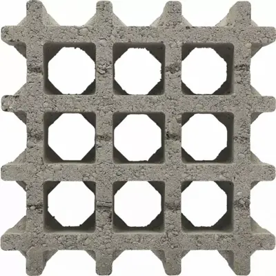 Excluton Aquadraintegel 30x30x8cm Gris - afbeelding 1