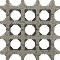 Excluton Aquadraintegel 30x30x8cm Gris - afbeelding 1