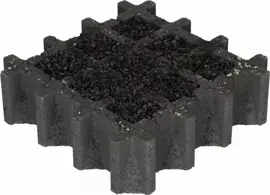 Excluton Aquadraintegel 30x30x8cm Nero - afbeelding 3