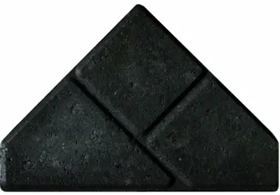 Excluton Bisschopsmuts BSS 8 cm KOMO grijs met deklaag - afbeelding 1