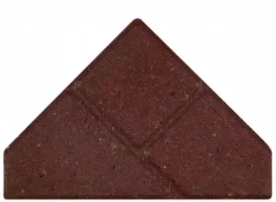 Excluton Bisschopsmuts BSS 8 cm KOMO heidepaars met deklaag - afbeelding 1