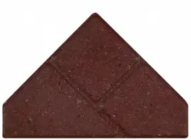 Excluton Bisschopsmuts BSS 8 cm KOMO heidepaars met deklaag - afbeelding 1