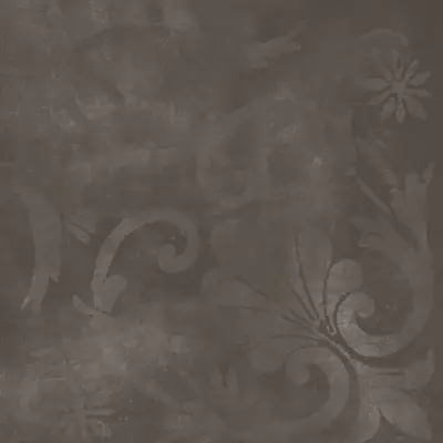 Excluton Kera Twice 60x60x4,8 cm Fiammato Antracite Decor - afbeelding 1
