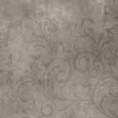 Excluton keramische tuintegel Kera Twice 60x60x4,8 cm fiammato gris decor - afbeelding 1