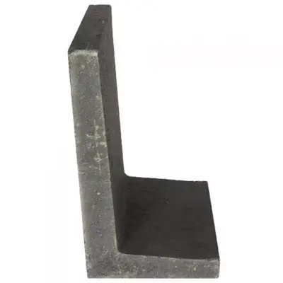 Excluton L-element 60x40x34 cm antraciet - afbeelding 1