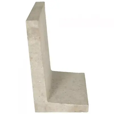 Excluton L-element 60x40x34 cm grijs - afbeelding 1