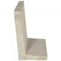 Excluton L-element 60x40x34 cm grijs - afbeelding 1