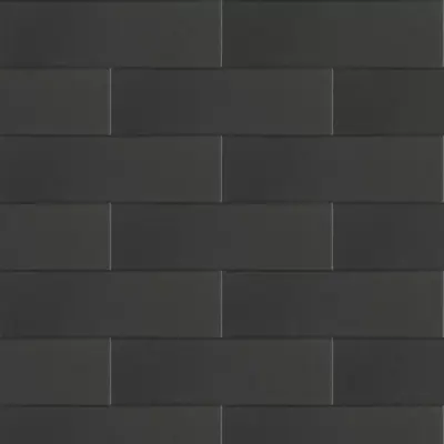 Excluton Linia Excellence 12x12x60 cm Nero met facet - afbeelding 1