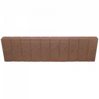 Excluton Quadrobandpalissade 8x25x100 cm Bruin kopen?