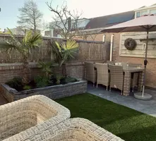 Excluton Siam bluestone vijverrand 100x15x3 cm verzoet (6 zijdes verzoet, 8 facetranden) - afbeelding 6