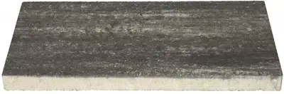 Excluton Soft Comfort 40x80x4 cm Grijs/Zwart - afbeelding 2