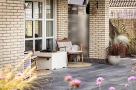 Excluton Soft Comfort 40x80x4 cm Grijs/Zwart - afbeelding 3