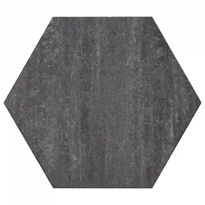 Excluton Soft Comfort Zeskant 60/52,5x30x4 cm Grijs/Zwart - afbeelding 2