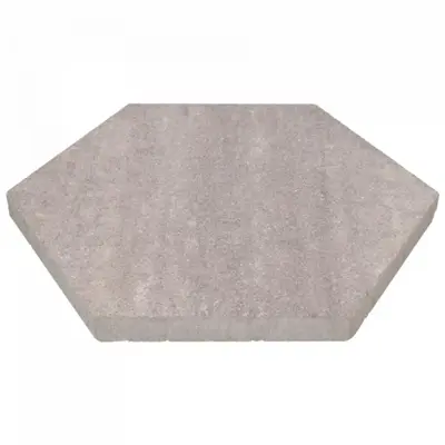 Excluton Soft Comfort Zeskant 60/52,5x30x4 cm Ivory - afbeelding 2