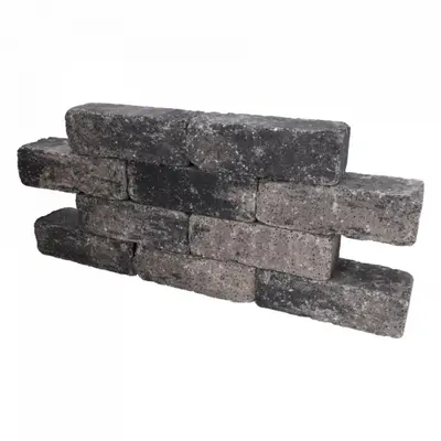 Excluton stapelstenen Catrock 31,5x11,5x10 cm Grijs/Zwart - afbeelding 1