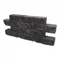 Excluton stapelstenen Catrock 31,5x11,5x10 cm Nero - afbeelding 1
