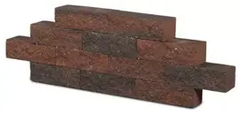 Excluton stapelstenen Catrock 32,5x12x10 cm bruin/zwart - afbeelding 1