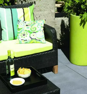 Excluton Terras+ Tegel 60x60x4 cm Dark Grey - afbeelding 3