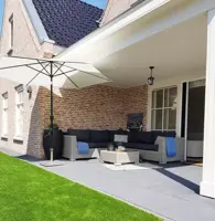 Excluton Terras+ Tegel 60x60x4 cm Dark Grey - afbeelding 4