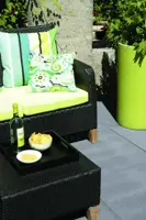 Excluton Terras+ Tegel 60x60x4 cm Nero - afbeelding 4