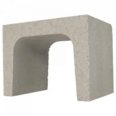 Excluton U-element 30x30x40 cm grijs - afbeelding 1