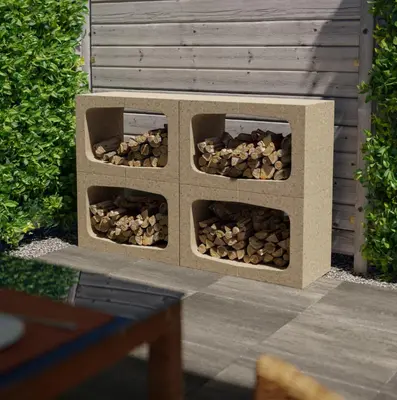 Excluton U-element 40x40x50cm grijs - afbeelding 3