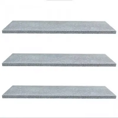 Excluton Vijverrand 100x25x3 cm Dark Grey (6 zijdes verzoet, 8 facetranden)