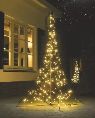 Fairybell All-Surface 2 meter 240 LED-lampjes inclusief mast  - afbeelding 2