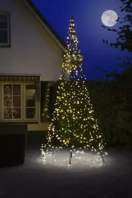 Fairybell LED boom 400cm-640LED Warm wit - afbeelding 1