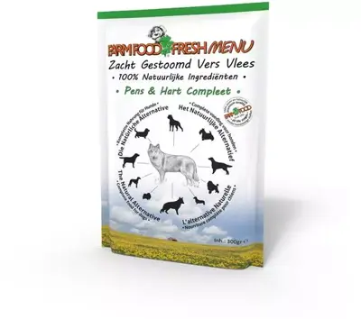 Farm Food Fresh Menu pens & hart compleet 300g