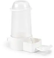 Fauna drinkfontein vogel weekend plastic 6.5x14x15cm wit