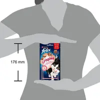 Felix Crispies zalm & forel 48g - afbeelding 3